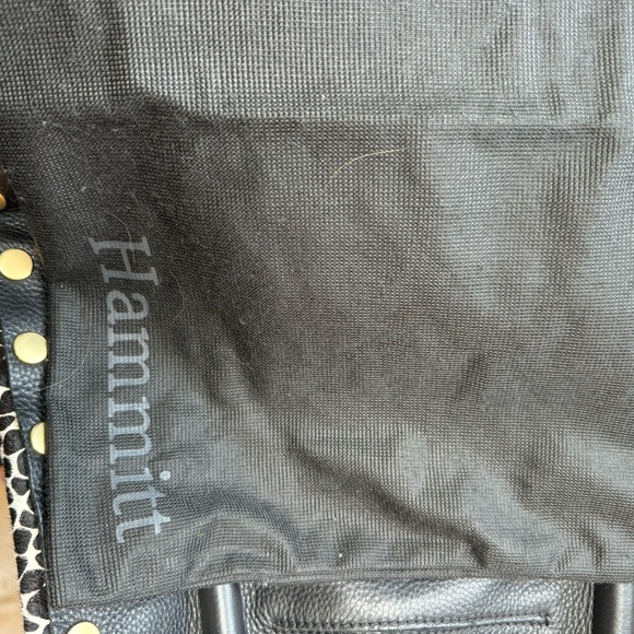 HAMMITT black leather tote. One of a kind. - Picture 5 of 8